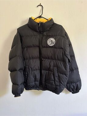 Vintage Versace puffer jacket reversible